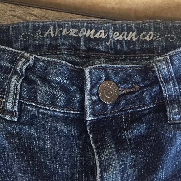 Arizona Jean Co Girls Skinny Jeans Medium/Dark - Picture 3 of 5